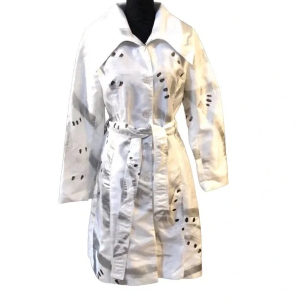 D & Y rain jacket with oversized collar size XL